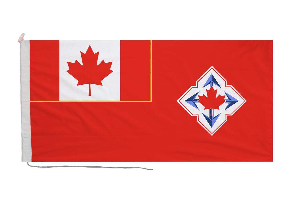 Canadian Army 1968-1998 Flag with Rope & Toggle