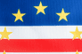 Cape Verde Flag with Rope & Toggle