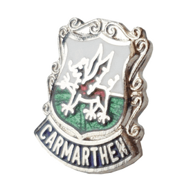 Carmarthen Welsh Dragon Pin Badge