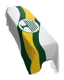 CATERHAM TOWN FLAG PREMIUM COFFIN DRAPE (MADE TO ORDER)