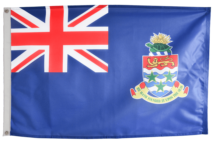 Cayman Islands Flag with Eyelets