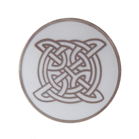 Celtic Knotwork Round Pin Badge