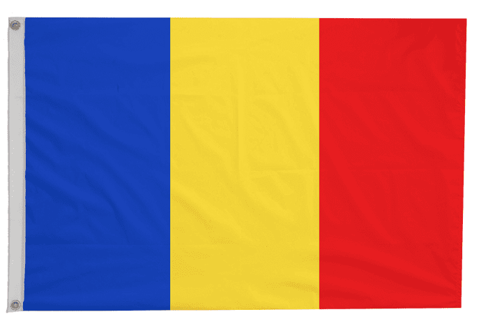 Chad Flag with Eyelets