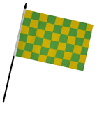 CHECK MEDIUM HAND WAVING FLAGS