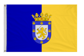 Chile Capital City Santiago Flag with Eyelets