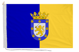 Chile Capital City Santiago Flag with Rope & Toggle