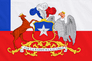 Chile Presidential Flag with Rope & Toggle