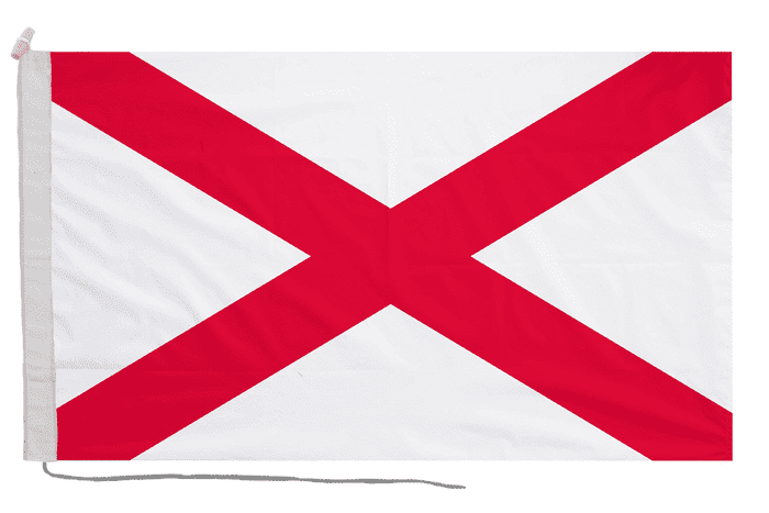 Church of Ireland Flag with Rope & Toggle