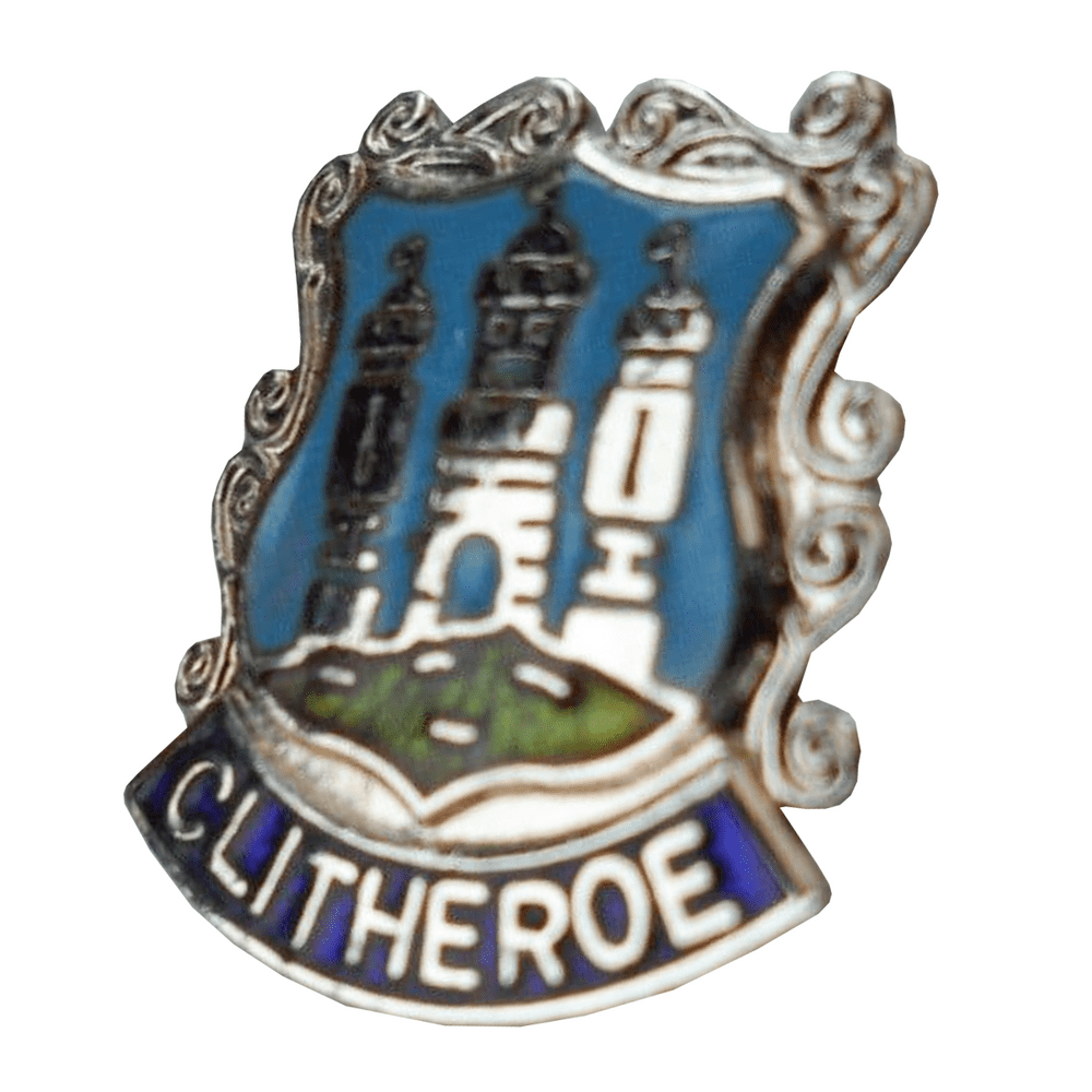 Clitheroe Town Pin Badge