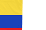 Colombia Flag with Eyelets
