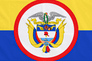 Colombia Presidential Flag with Eyelets