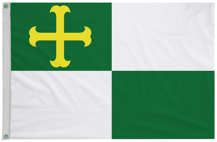 Comerío Puerto Rico Flag with Eyelets