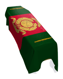 COMMANDO TRAINING CENTRE ROYAL MARINES PREMIUM COFFIN DRAPE