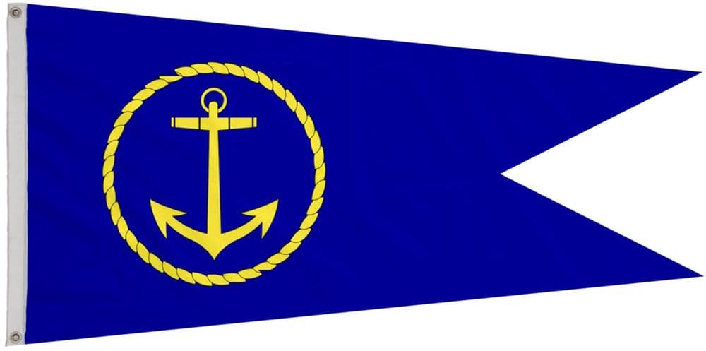 Commodore RFA 1 Star Royal Navy RN Flag with Eyelets