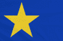 Congo-Kinshasa 1966 to 1971 Flag with Eyelets