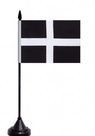 Cornwall Table Flag