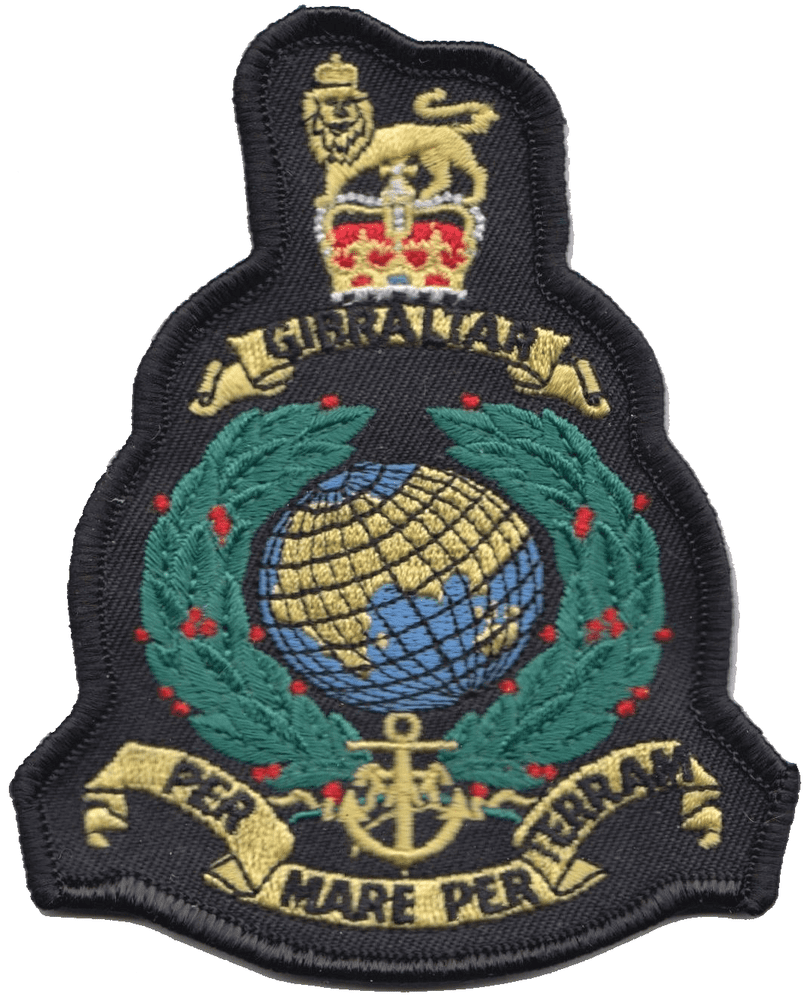 Corps of Royal Marines RM Royal Navy Crest MOD Embroidered Patch