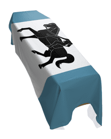 COVENTRY CITY FLAG PREMIUM COFFIN DRAPE (MADE TO ORDER)