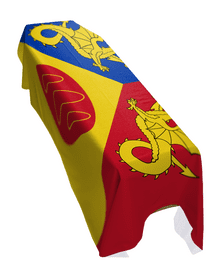 CRAIG-Y-DORTH FLAG PREMIUM COFFIN DRAPE (MADE TO ORDER)