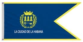 Cuba Capital City Havana Flag with Eyelets