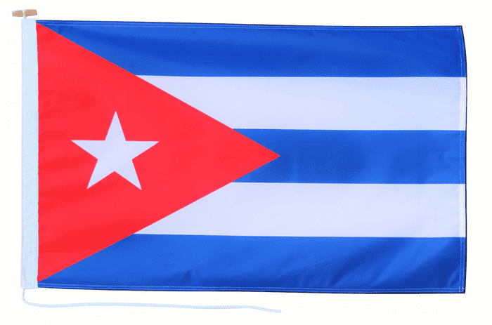 Cuba Flag with Rope & Toggle