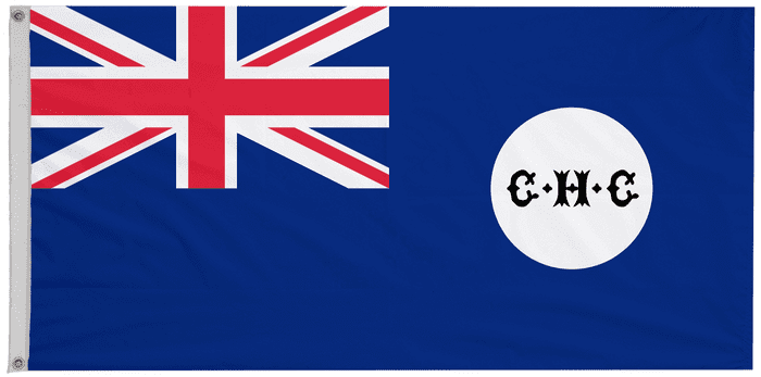 Cyprus 1881 to 1922 Flag with Eyelets