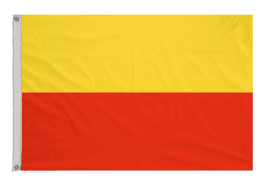 Czech Republic Capital City Prague Flag with Eyelets