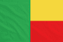 Dahomey Republic 1959 to 1975 Flag with Rope & Toggle