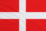 Denmark State Flag with Eyelets