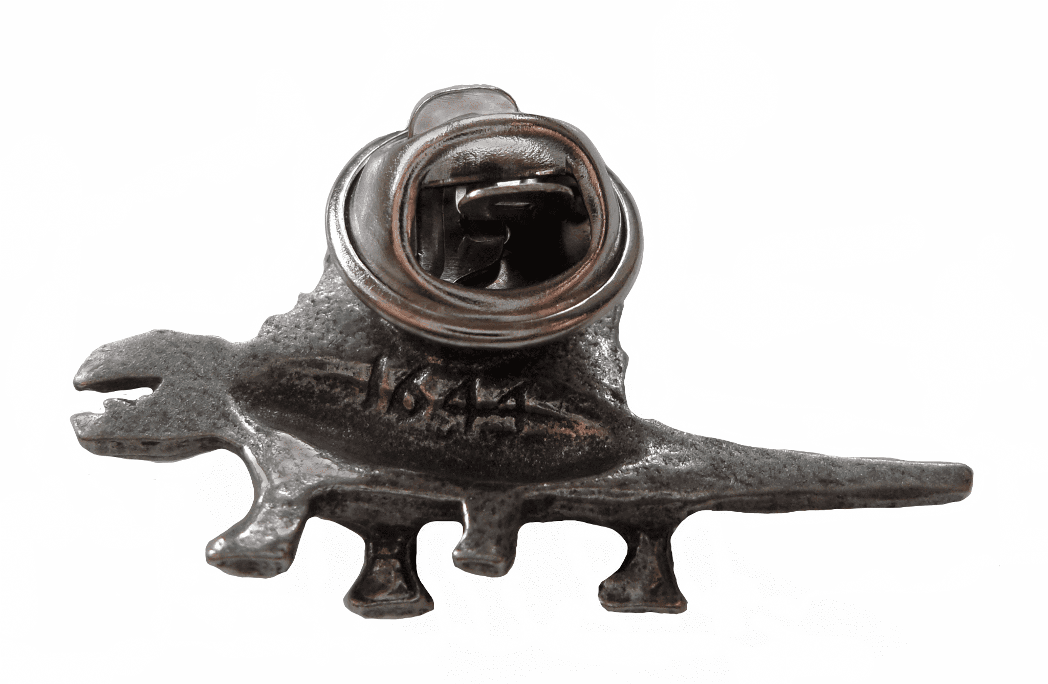 Dimetrodon Pewter Pin Badge