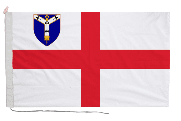 Diocese of Canterbury Flag with Rope & Toggle