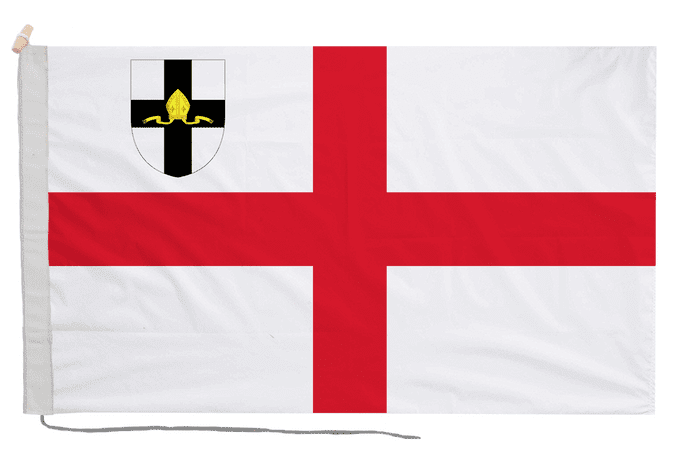 Diocese of Carlisle Flag with Rope & Toggle