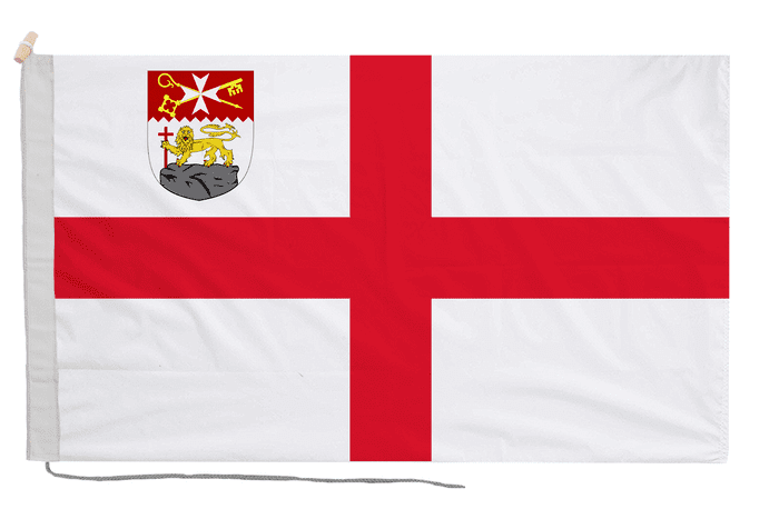 Diocese of Gibraltar Flag with Rope & Toggle