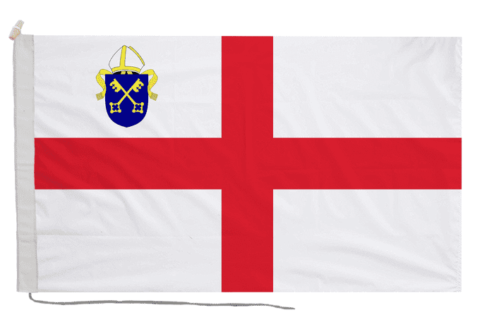 Diocese of Gloucester Flag with Rope & Toggle