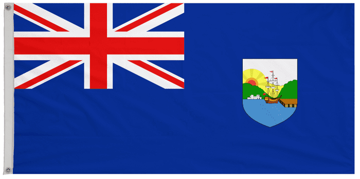 Dominica 1955 to 1965 Flag with Eyelets
