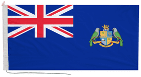 Dominica 1965 to 1978 Flag with Rope & Toggle