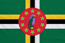 Dominica 1981 to 1988 Flag with Eyelets