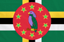 Dominica 1988 to 1990 Flag with Eyelets