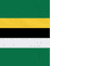 Dominica 1988 to 1990 Flag with Eyelets