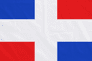 Dominican Republic National Flag with Eyelets