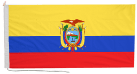 Ecuador Flag with Rope & Toggle