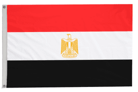 Egypt Flag with Eyelets