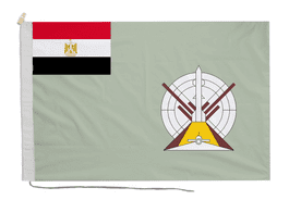 Egyptian Air Defense Forces Flag with Rope & Toggle