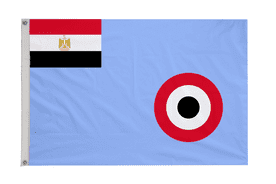 Egyptian Air Force Flag with Eyelets