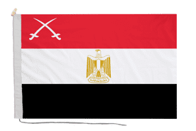 Egyptian Army Flag with Rope & Toggle