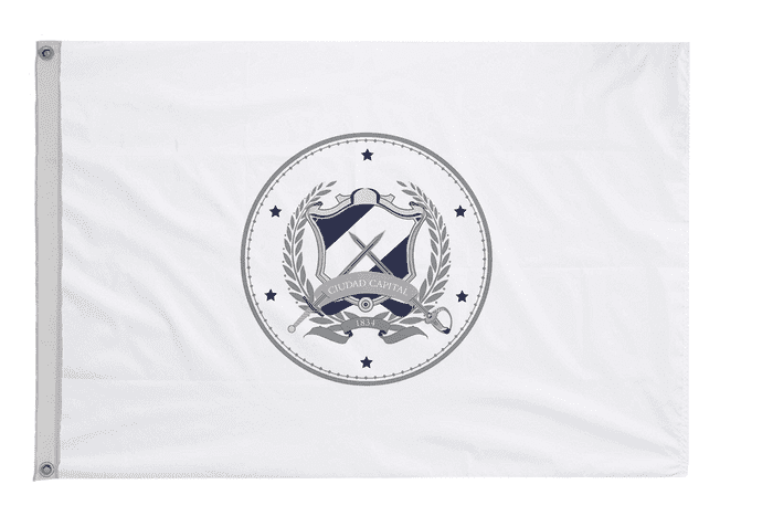 El Salvador San Salvador Flag with Eyelets