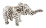 Elephant Family Solid Pewter Ornament Set - Hand Made In Cornwall