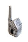 Engine House Tin Mine Small Solid Pewter Ornament - Hand Made in Cornwall