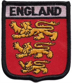 England Richard the Lionheart Embroidered Badge (a385)