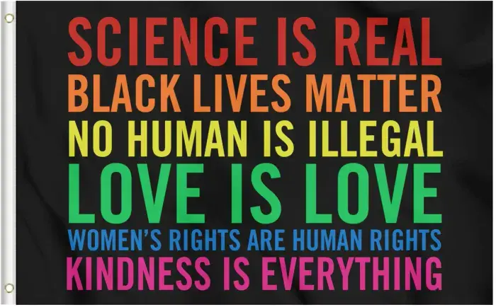 Equality Human Rights Polyester 5'x3' Flag